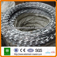 [10 years quality guarantee] Anping Factory razor wire, concertina razor wire cheap price